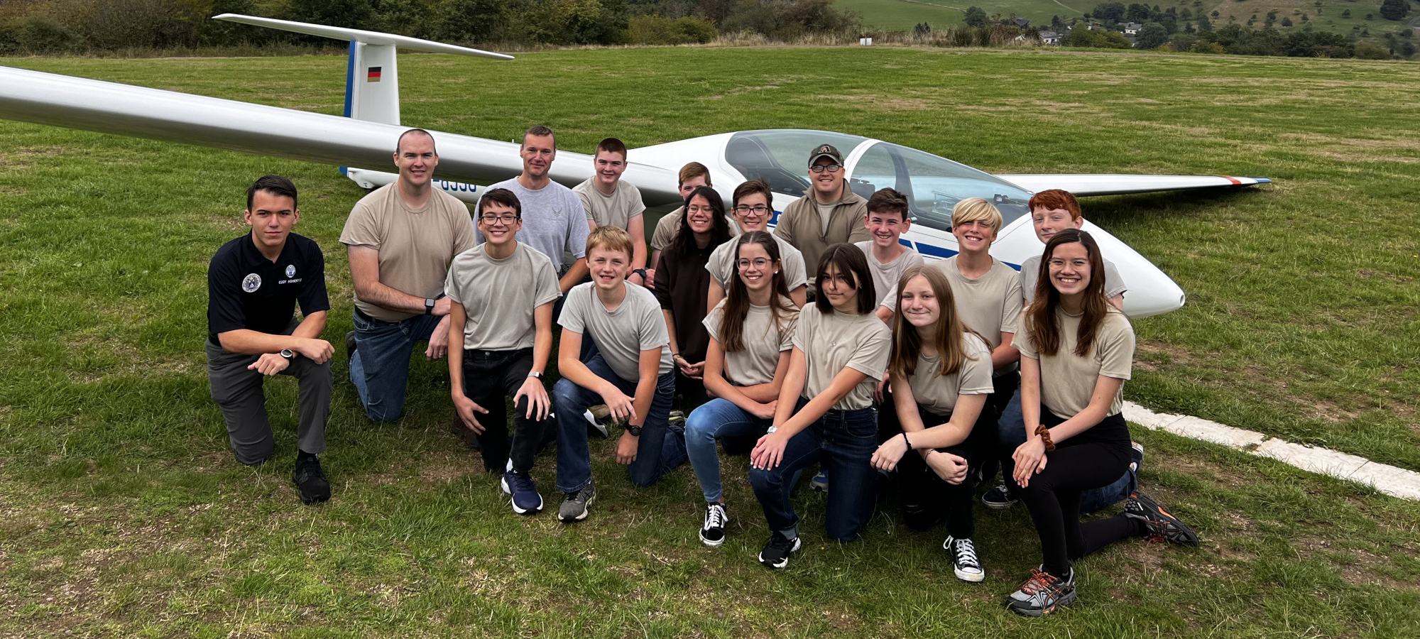 Gliding in Germany Overseas Cadets Introduced to Unpowered Flight