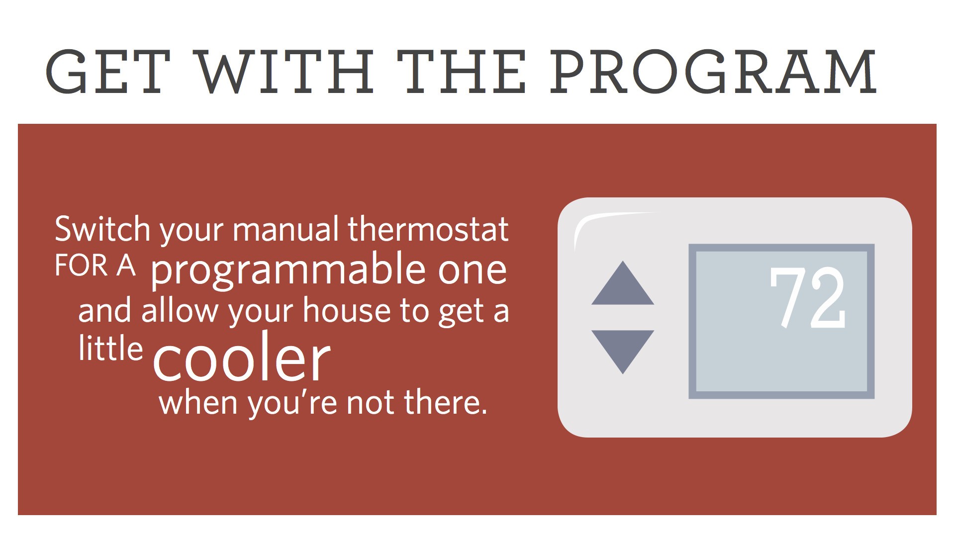 Reduce Energy Use This Fall