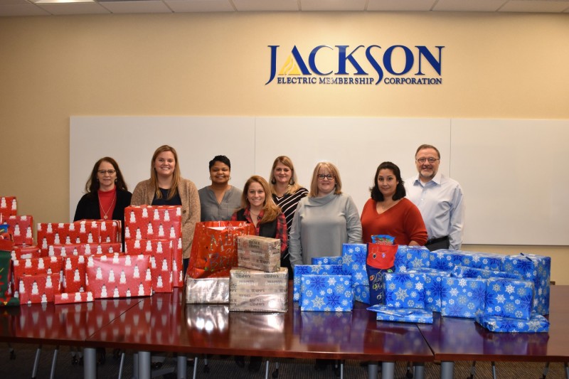 Jackson EMC Spreads Christmas Cheer in Local Communities