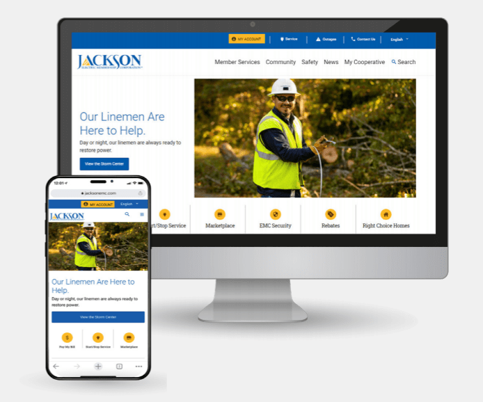 Jackson EMC Relaunches site with New Design, Features