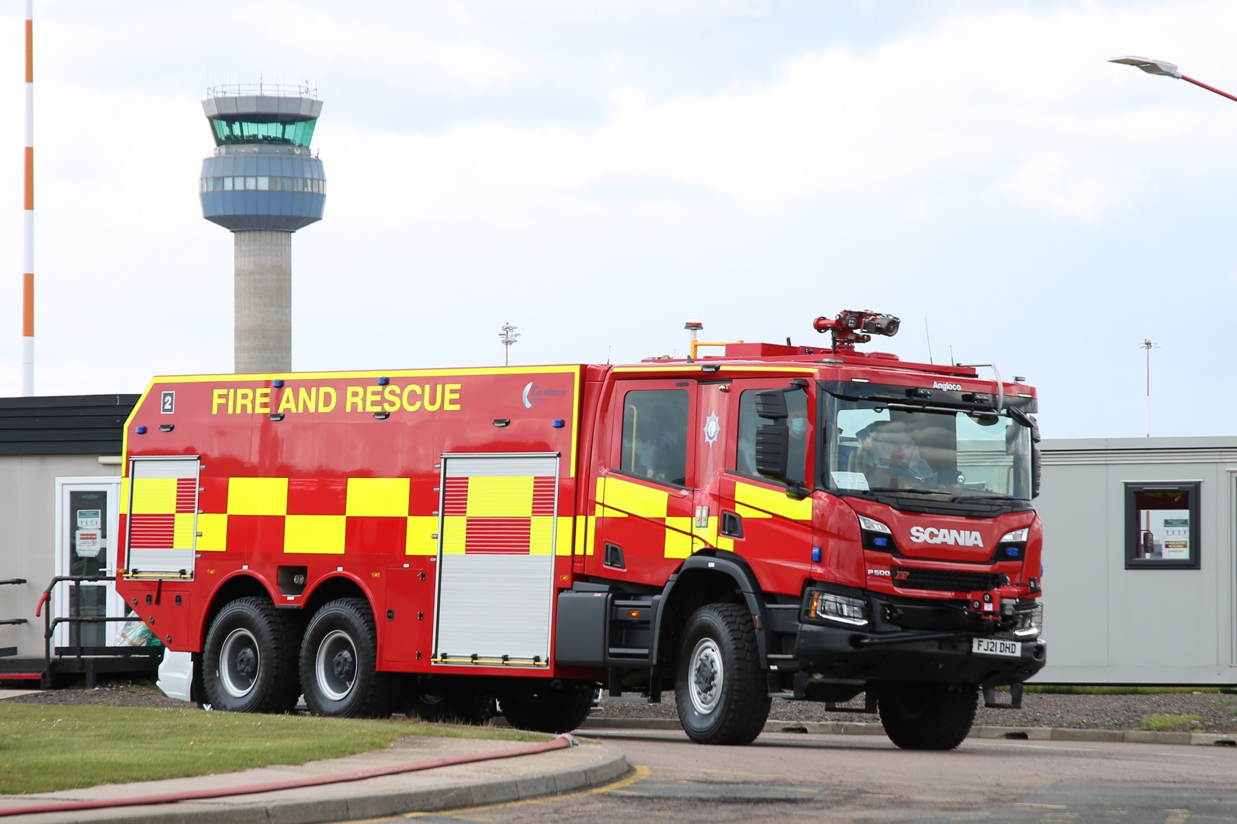 Competition to name East Midlands Airport’s new fire engines launched
