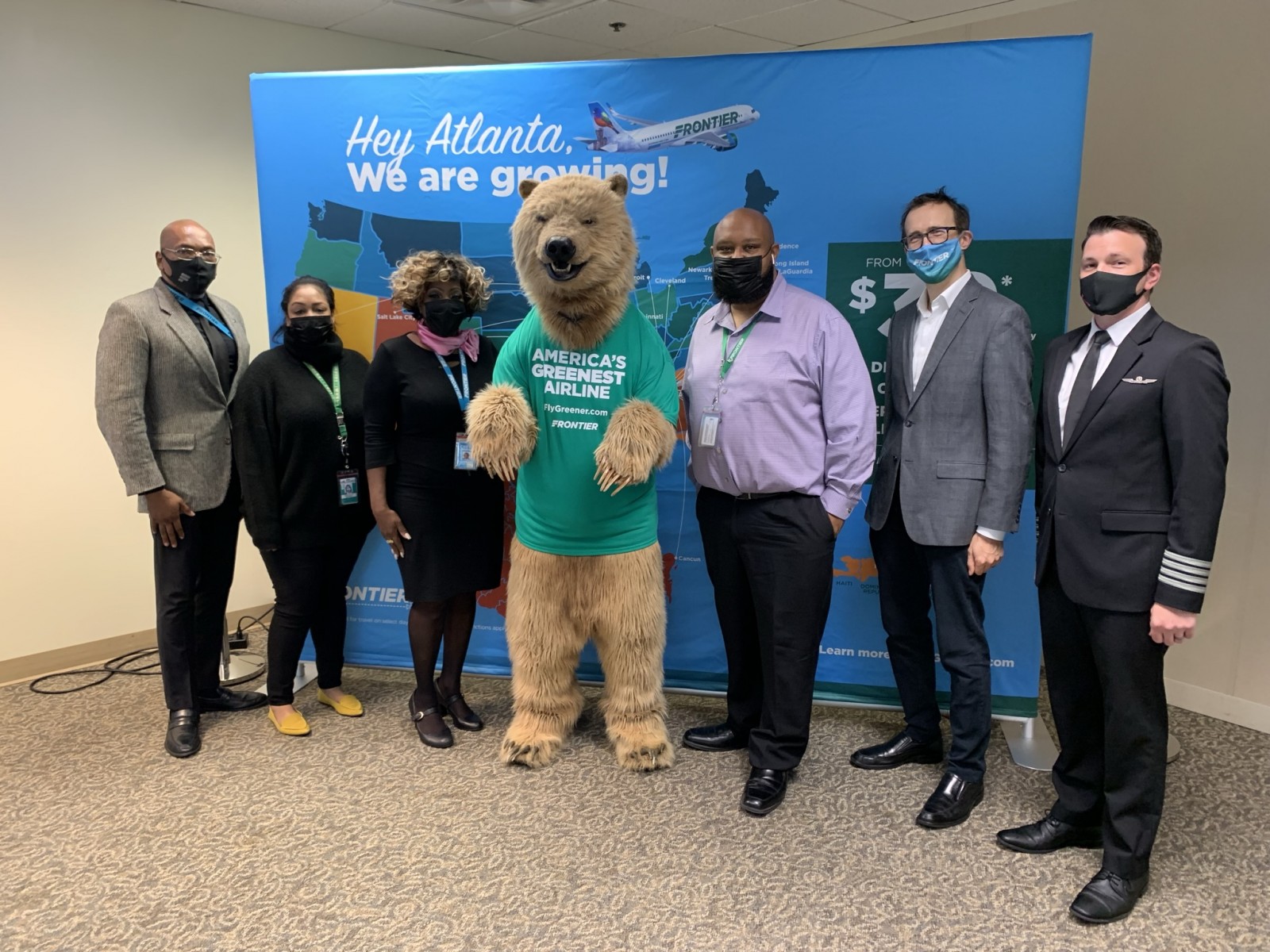 Frontier Airlines Marks the Opening of Atlanta Crew Base