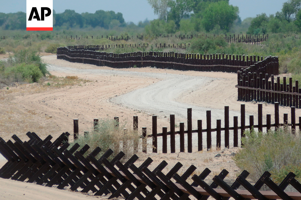 Exhibit showcases images of Mexico border walls, fences