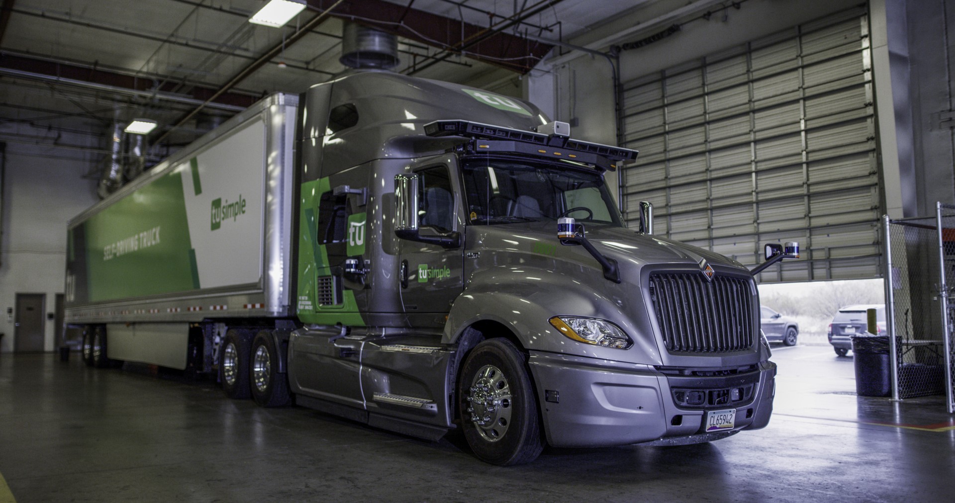 Goodyear TuSimple autonomous trucking
