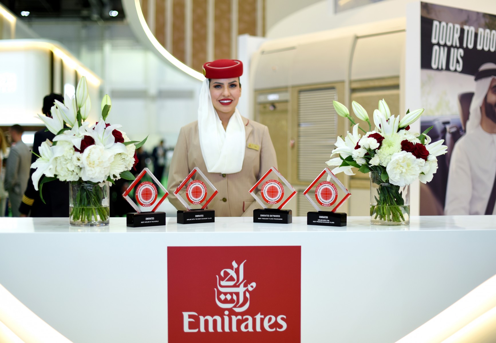 Emirates shines at the 2022 Business Traveller Middle East Awards
