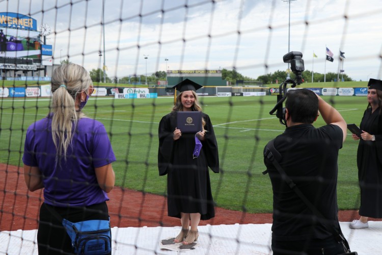 2020 Bellevue University Commencement Takes Place at Werner Park
