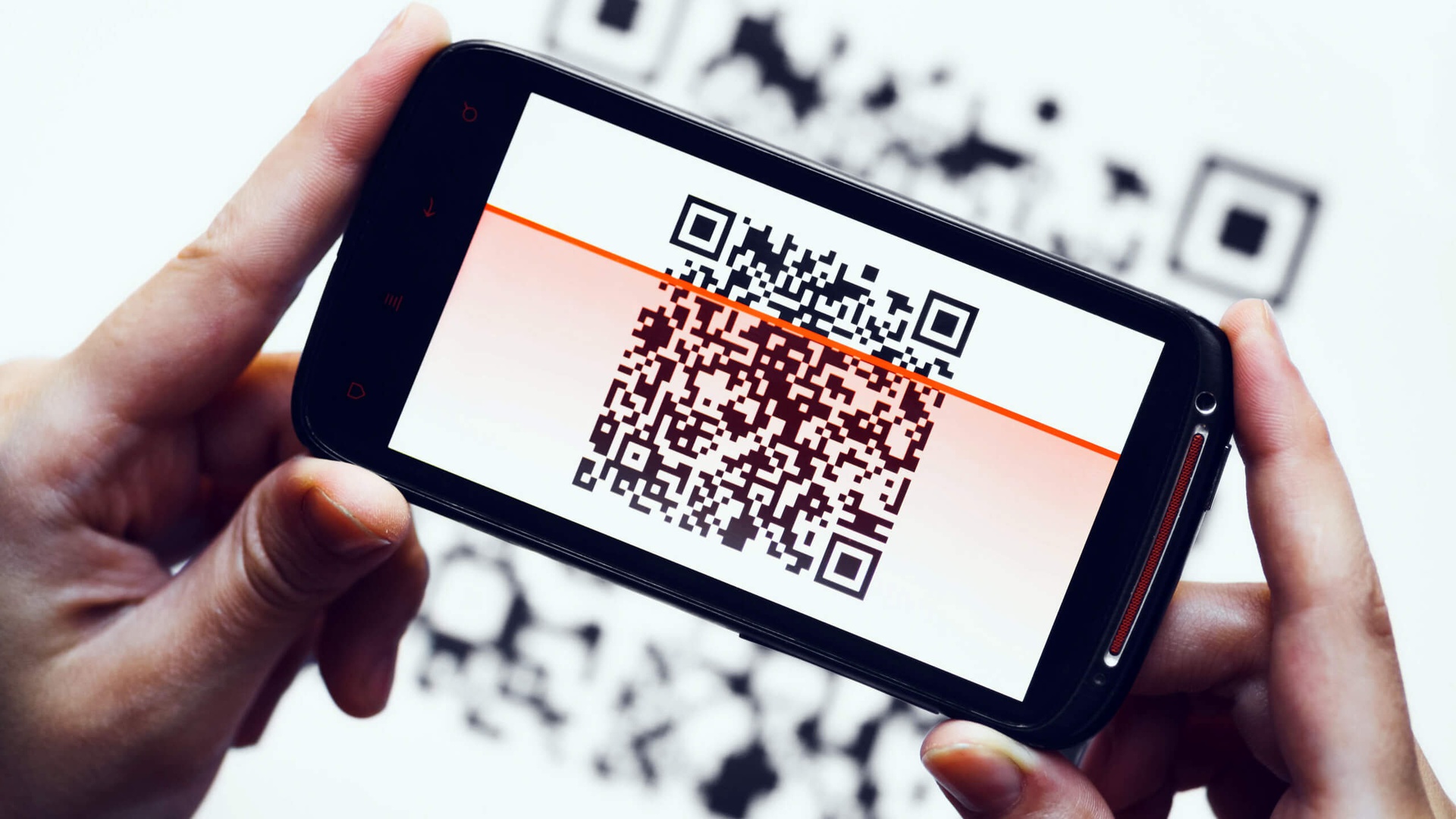 Fussfree declaration with QR codes