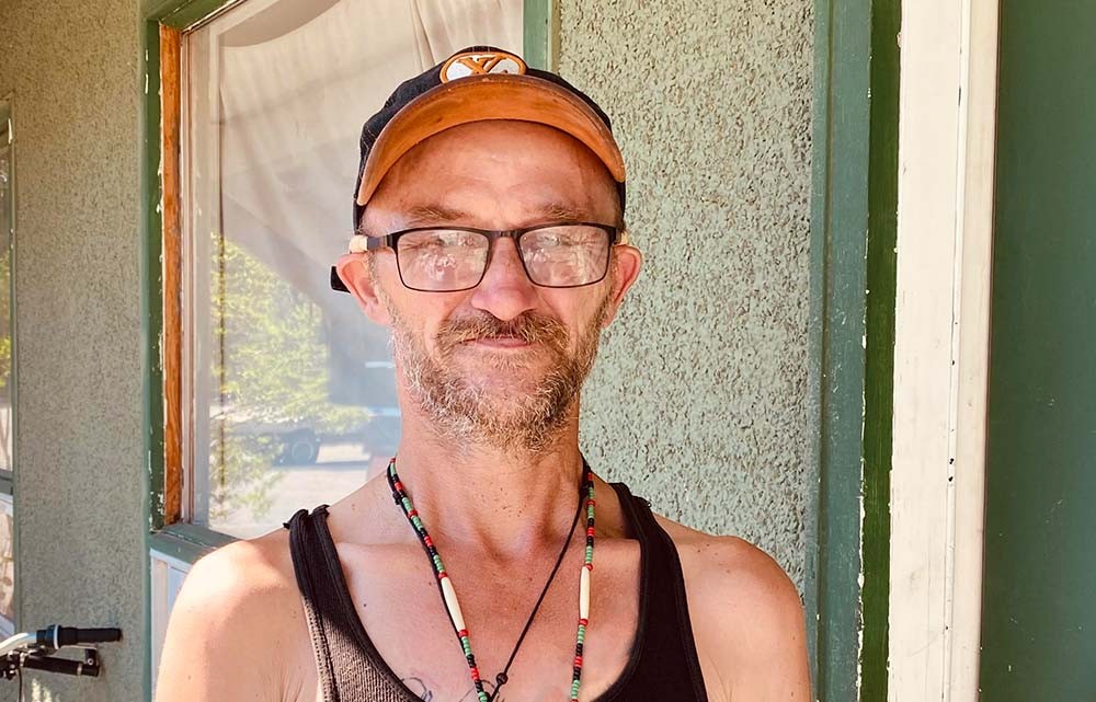 After three years of homelessness, Joe’s moved into his own place