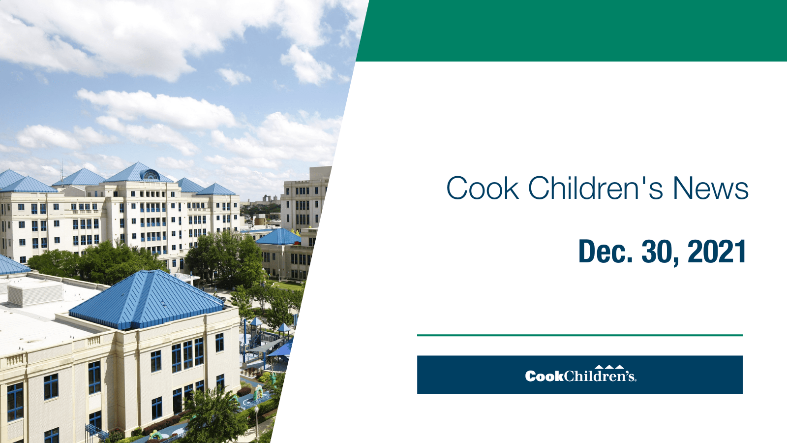 Cook Children's News (Dec. 30)