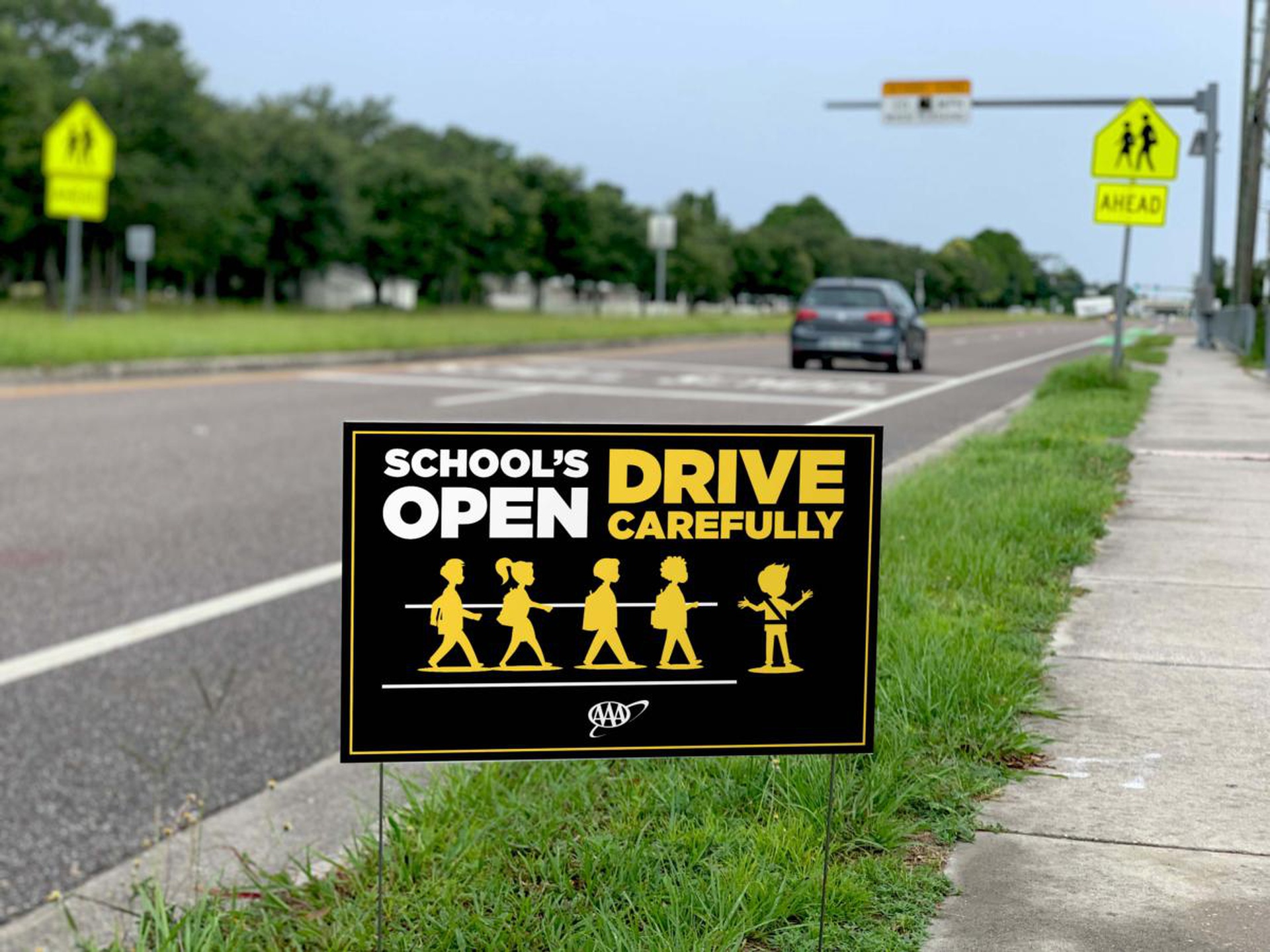 AAA Survey Drivers Admit to Speeding and Cell Phone Use in School Zones