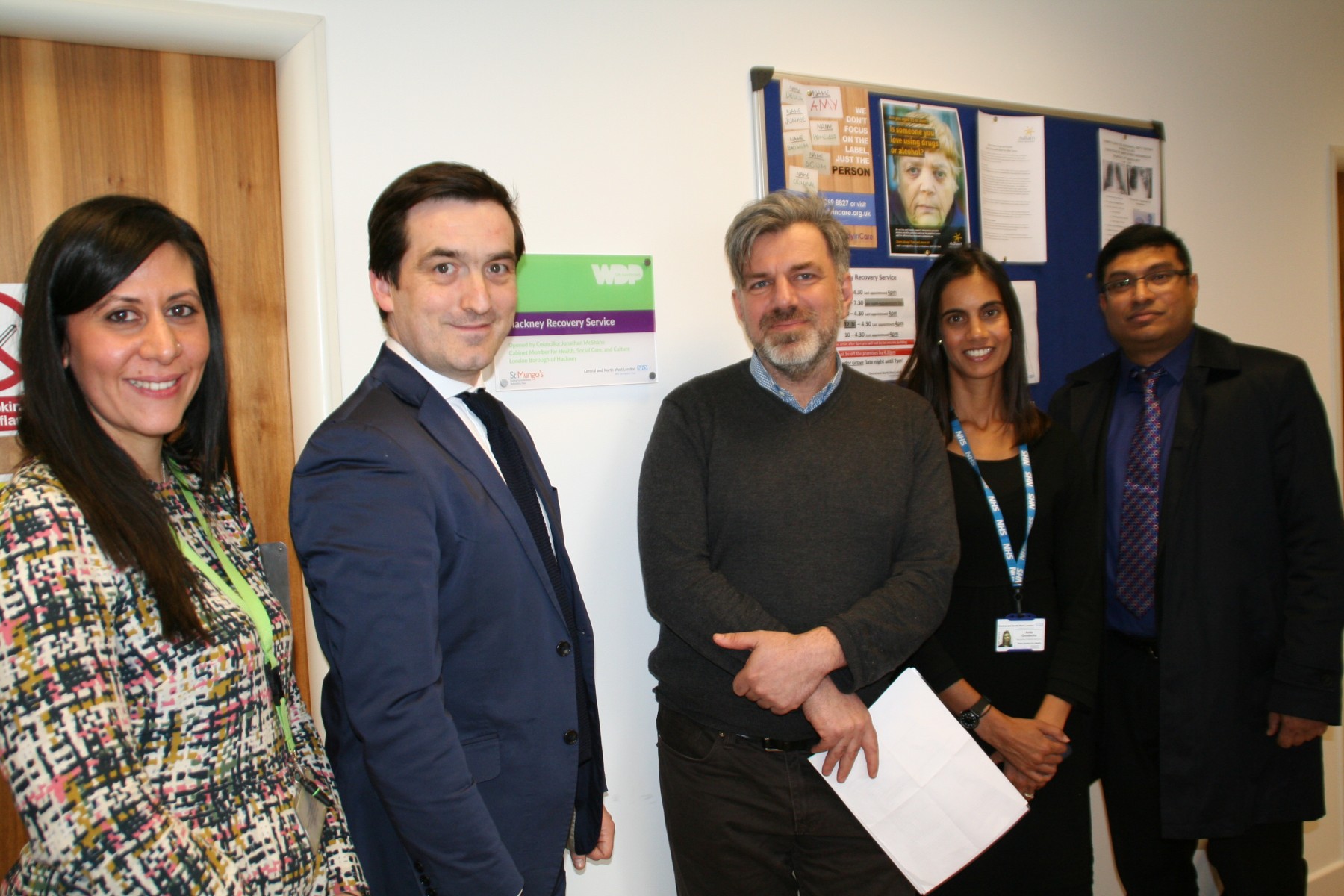 Launch of new Hackney Recovery Service