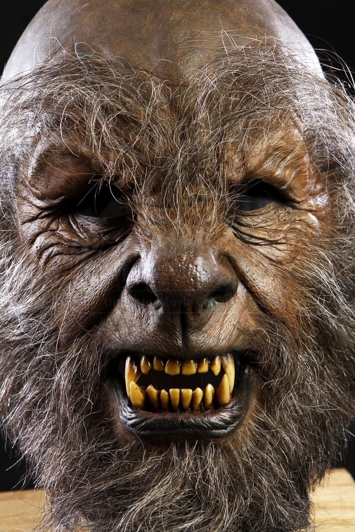 THE WOLFMAN (2010) Sir John Talbot Werewolf Mask