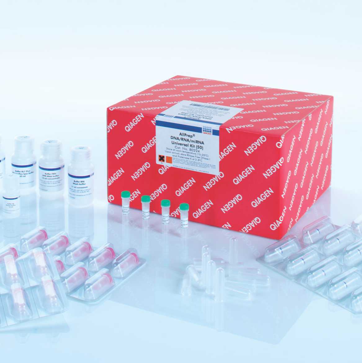 DNA/RNA extraction from freshfrozen tissue, AllPrep DNA/RNA/miRNA Universal Kit