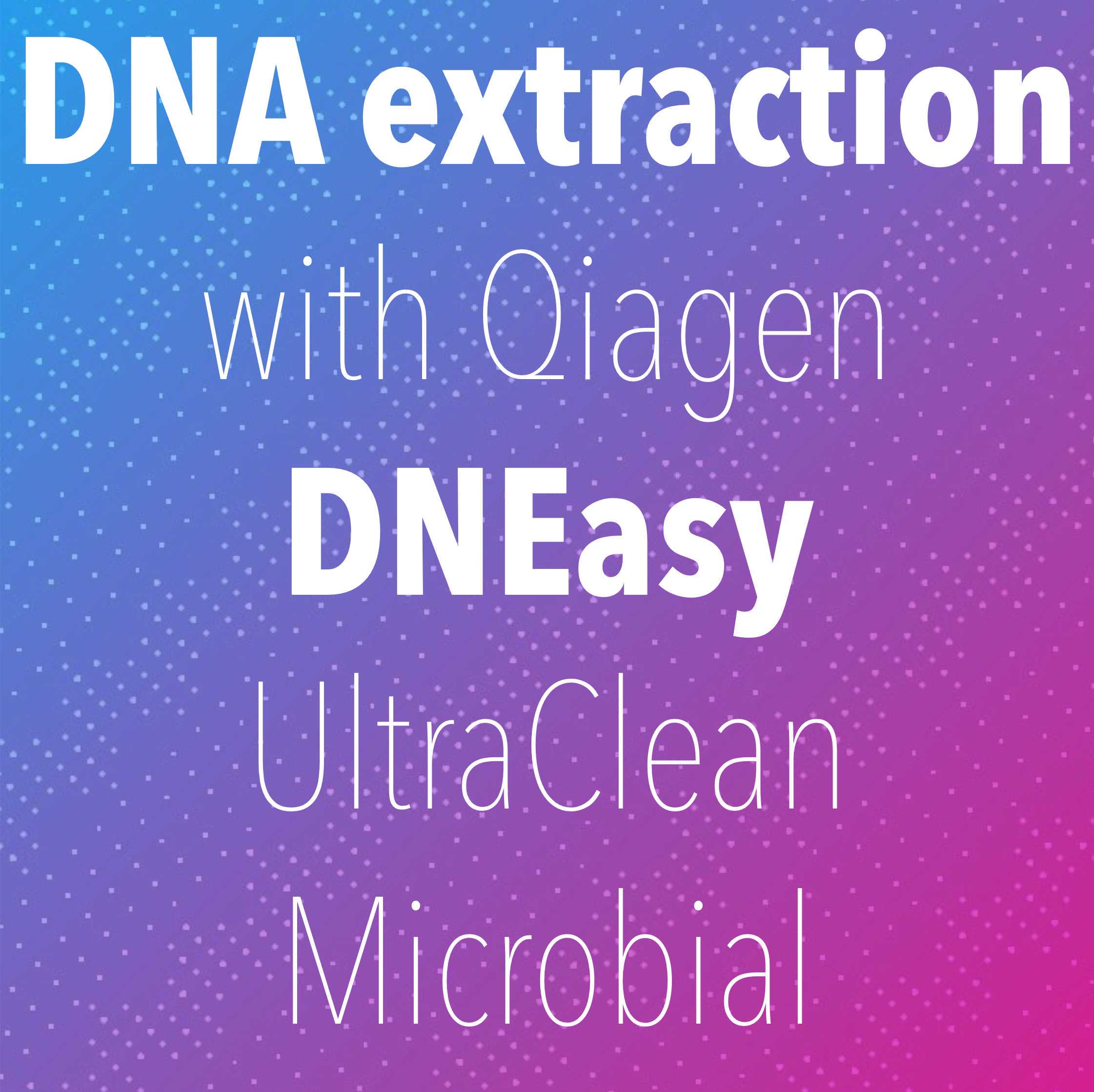 DNA extraction and purification from dermatophytes using the Qiagen