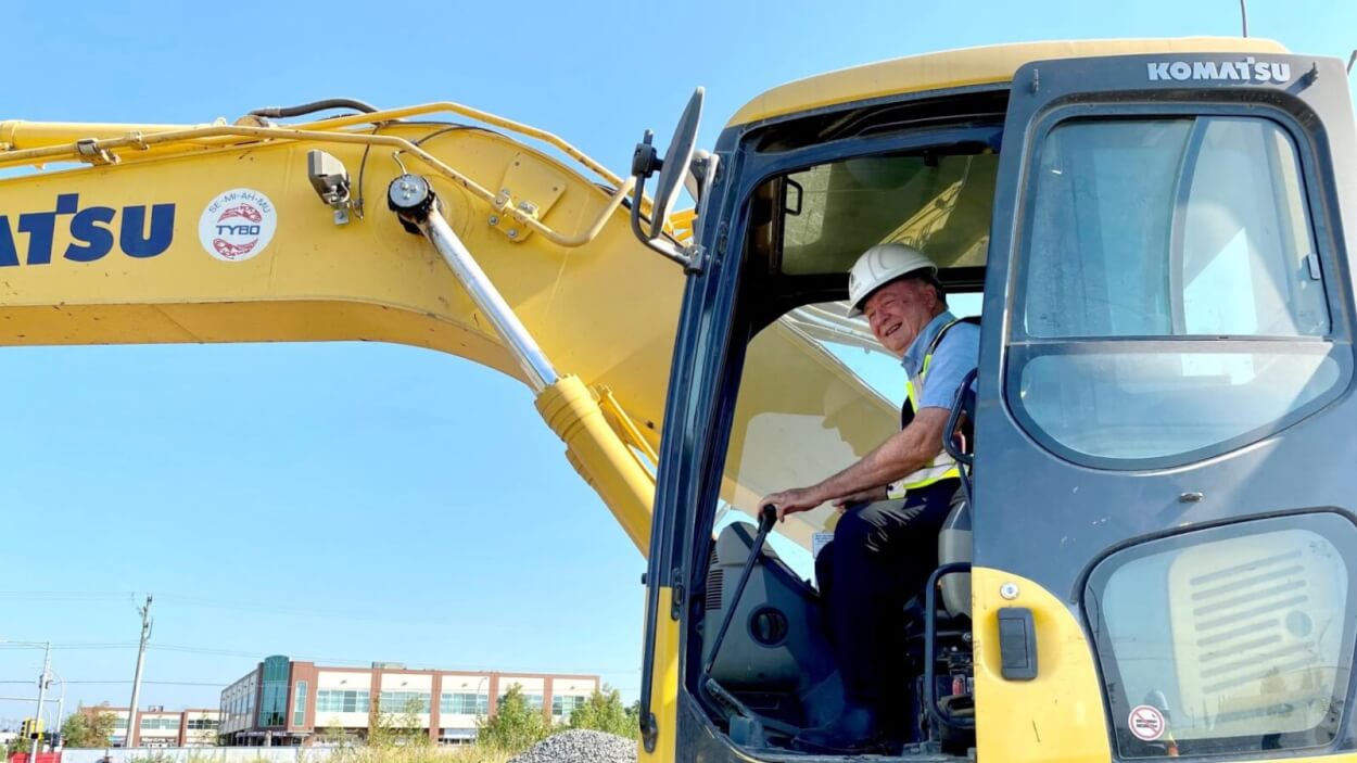 Graham begins work on Cloverdale sports complex