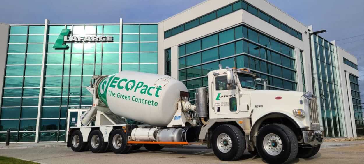 Lafarge donates lowcarbon concrete to First Nation project