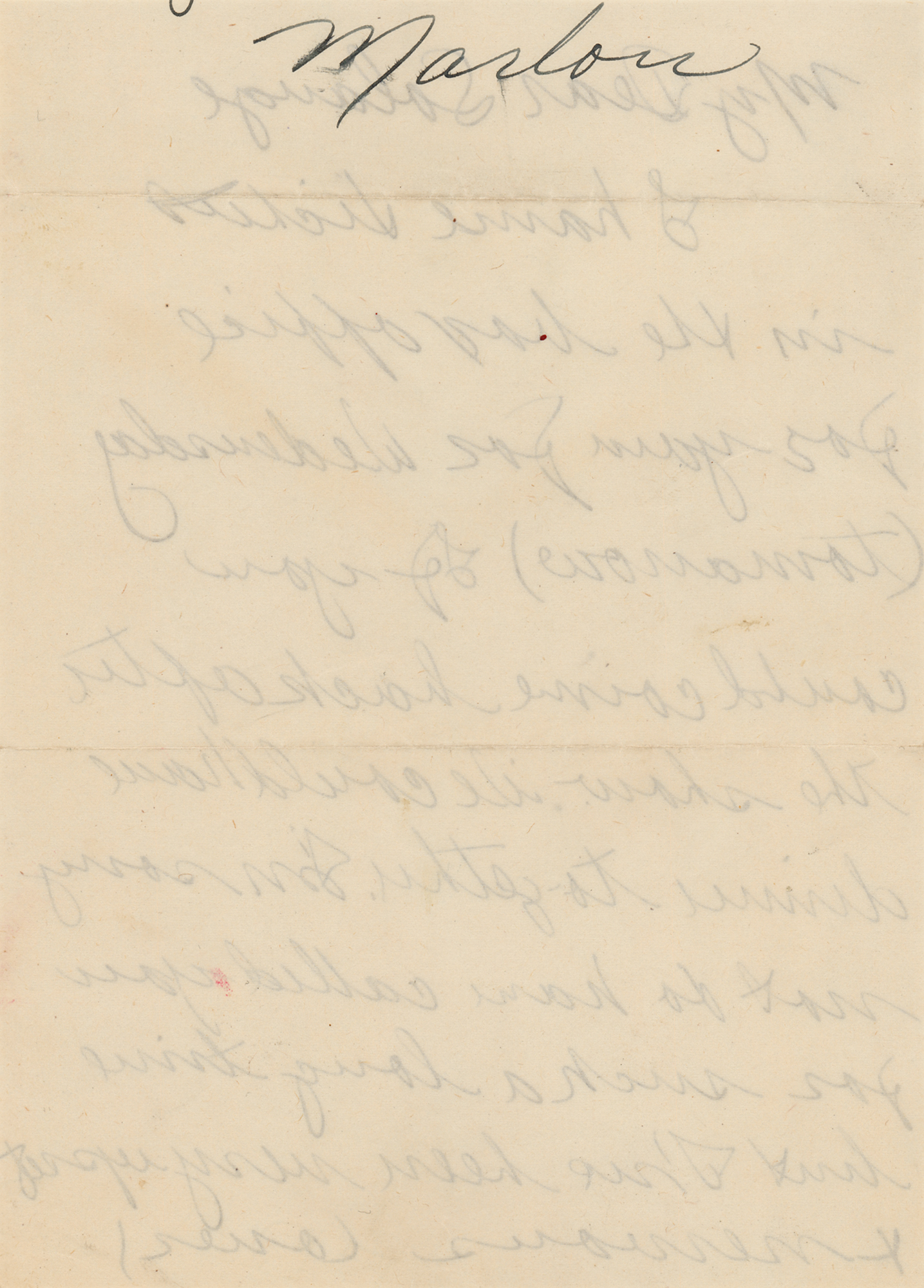 It’s Not You, it’s Marlon Rare Handwritten Marlon Brando Breakup