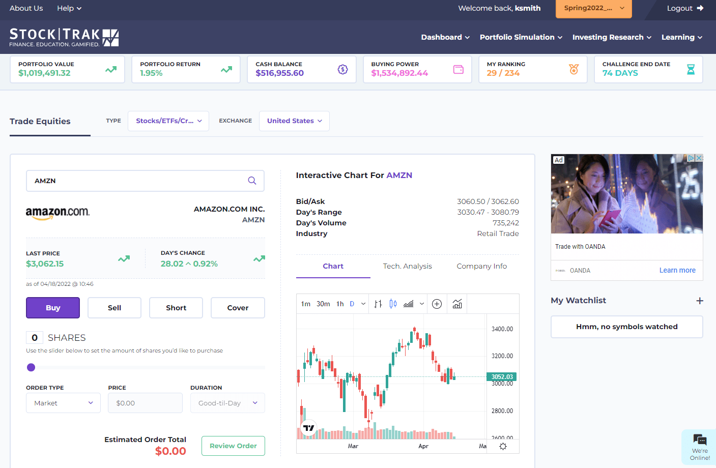 StockTrak Major Update Beta Is Open! StockTrak