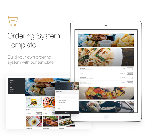 Soup Restaurant with Online Ordering System Template