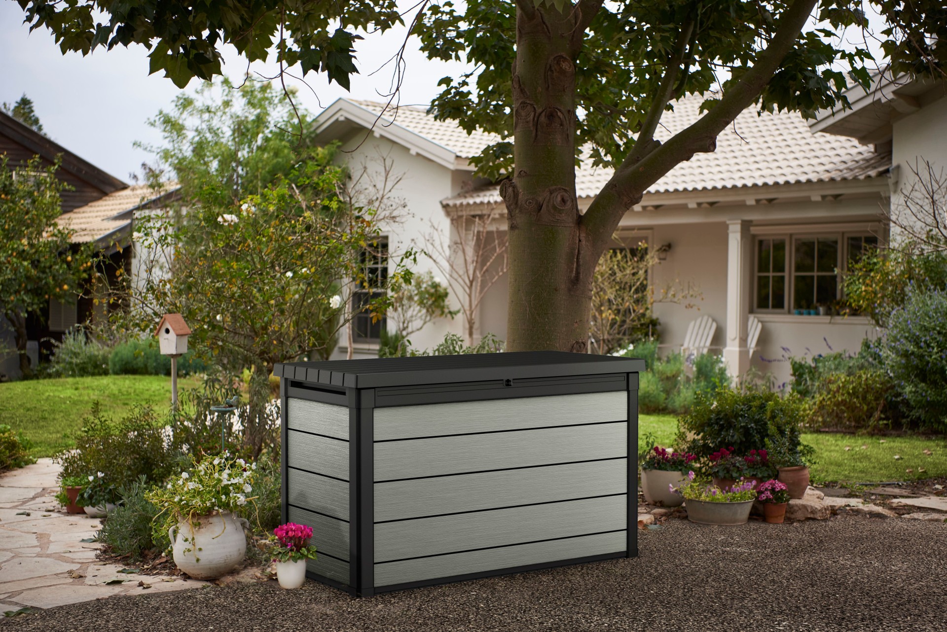Keter Denali Deck Box 757 L (200 gal.) Alpha Outlets