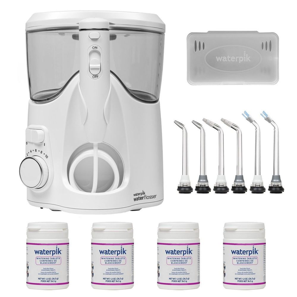 Waterpik Whitening Water Flosser Combo Pack, Good for Teeth, Be Healthy