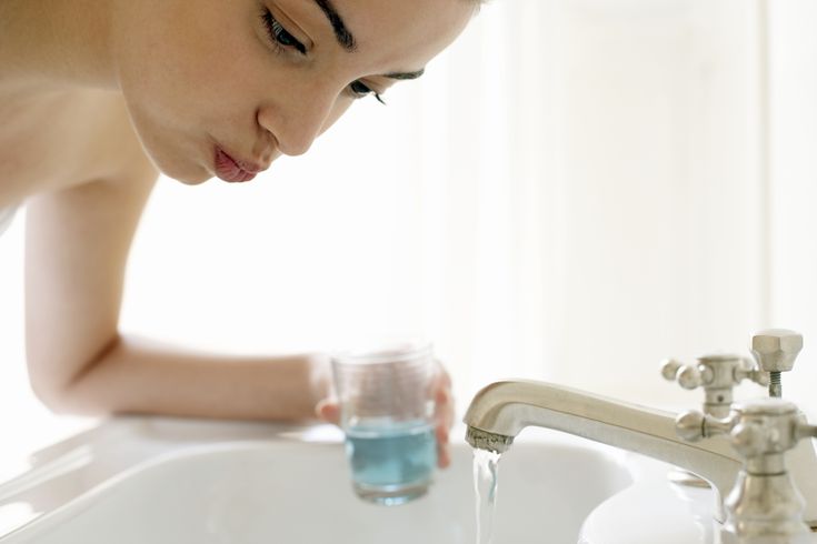 Why you should never rinse your mouth with water after brushing