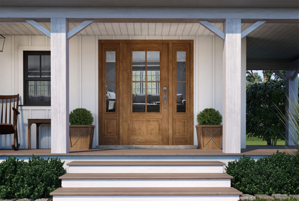 Do Fiberglass Doors Look Like Wood Glass Door Ideas