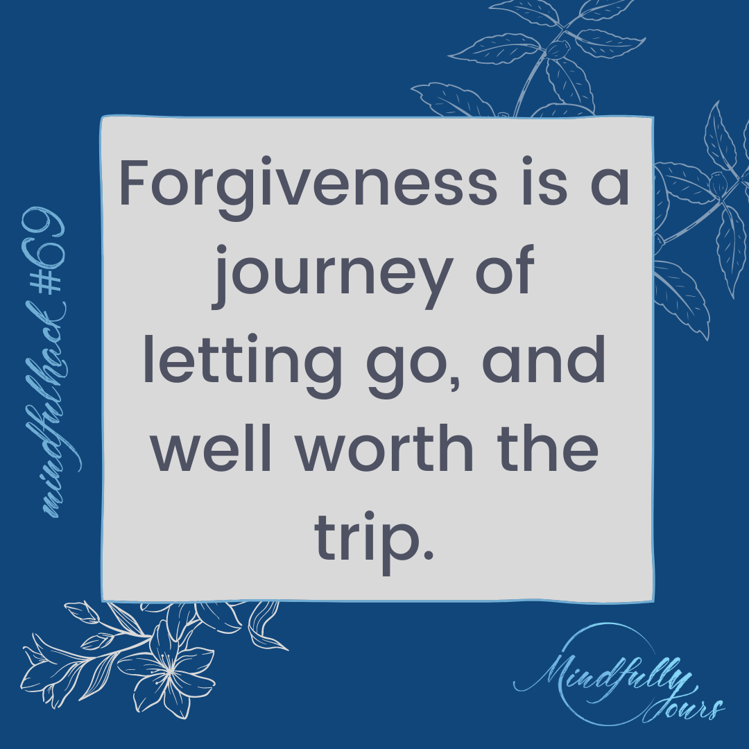 is a journey of letting go, and well worth the trip.