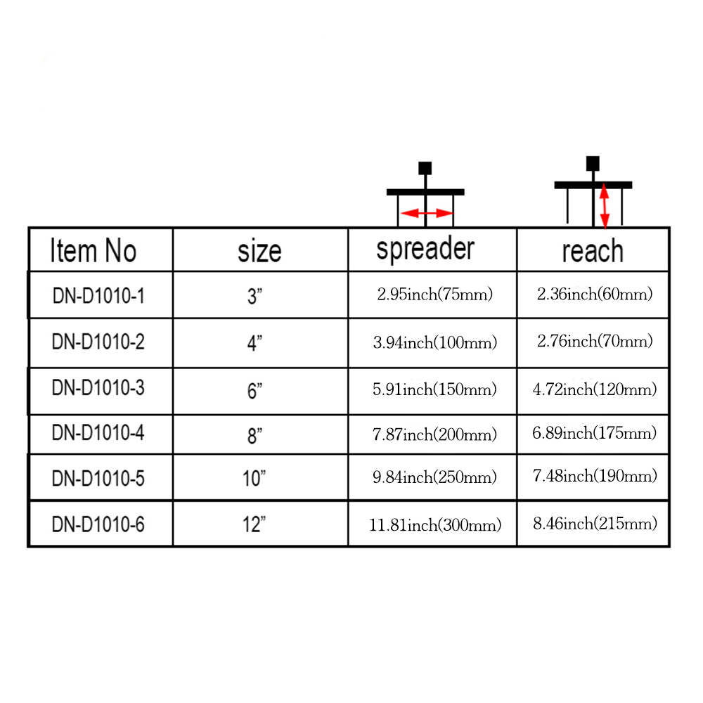 High Quality Heavy Duty 8 Inch 3 Jeg Outer Gear Puller Tool
