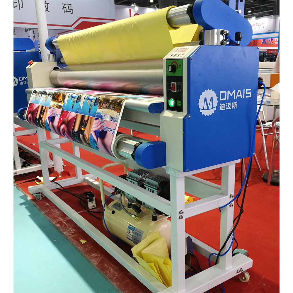 63" Full Auto Cold Roll Laminator Machine Wide Format Laminating