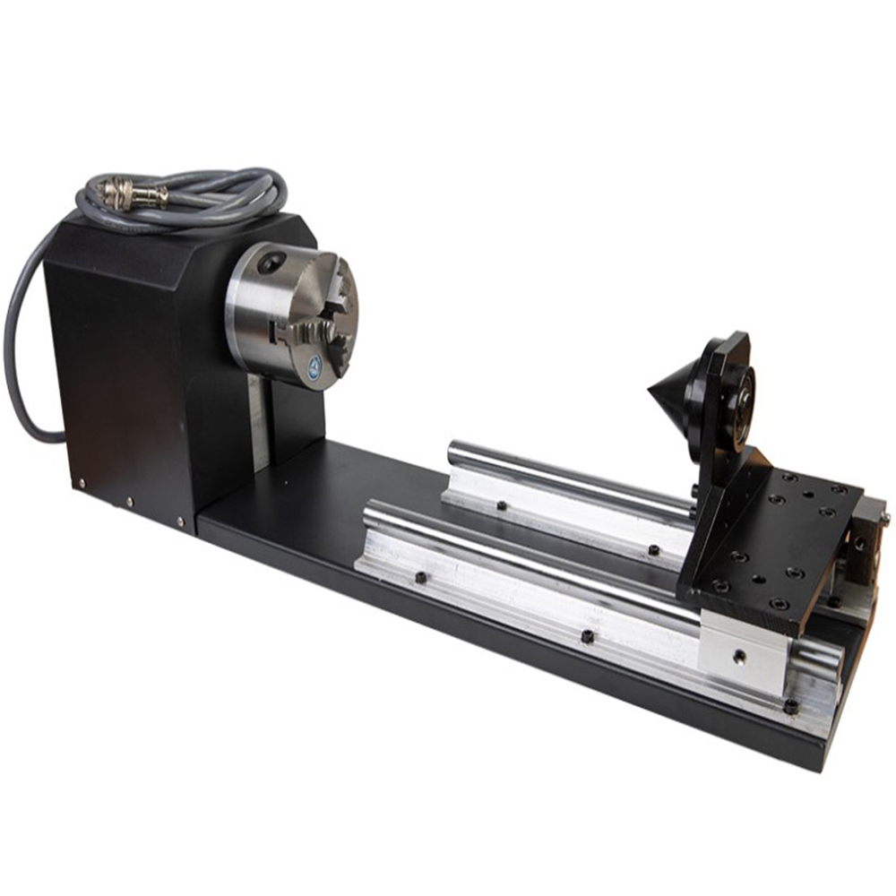 chuck type rotary. CO2 laser rotary