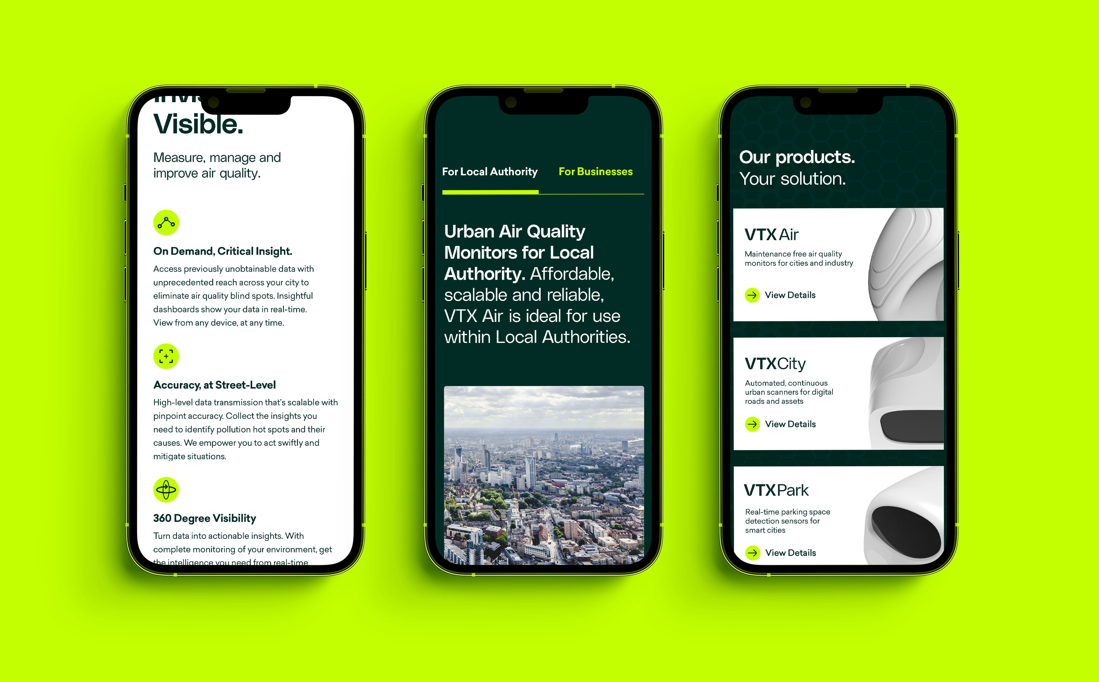 Branding and Craft CMS website for Vortex | Toward