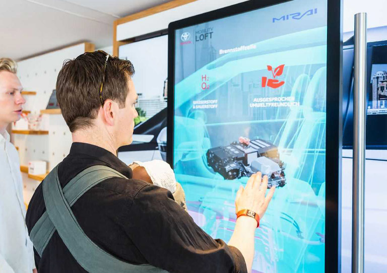Die Mobilität von entdecken Toyota DE