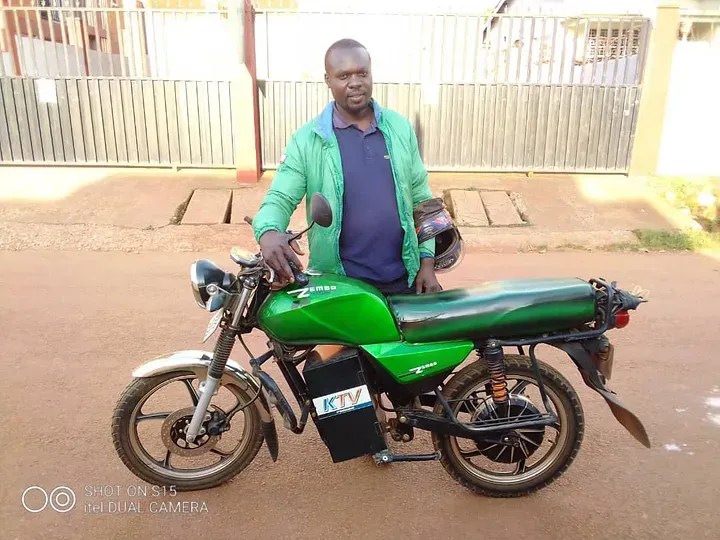 Meet The Entrepreneur Geoffrey Ndhogezi, Ugandan Electric Motorcycle