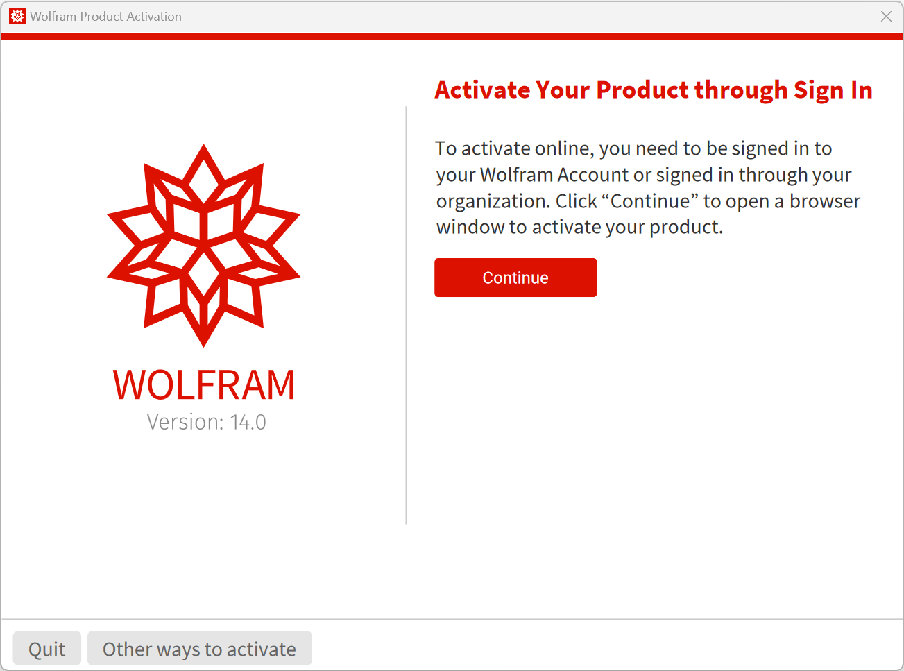 Wolfram Support Quick Answers How do I activate a Wolfram product
