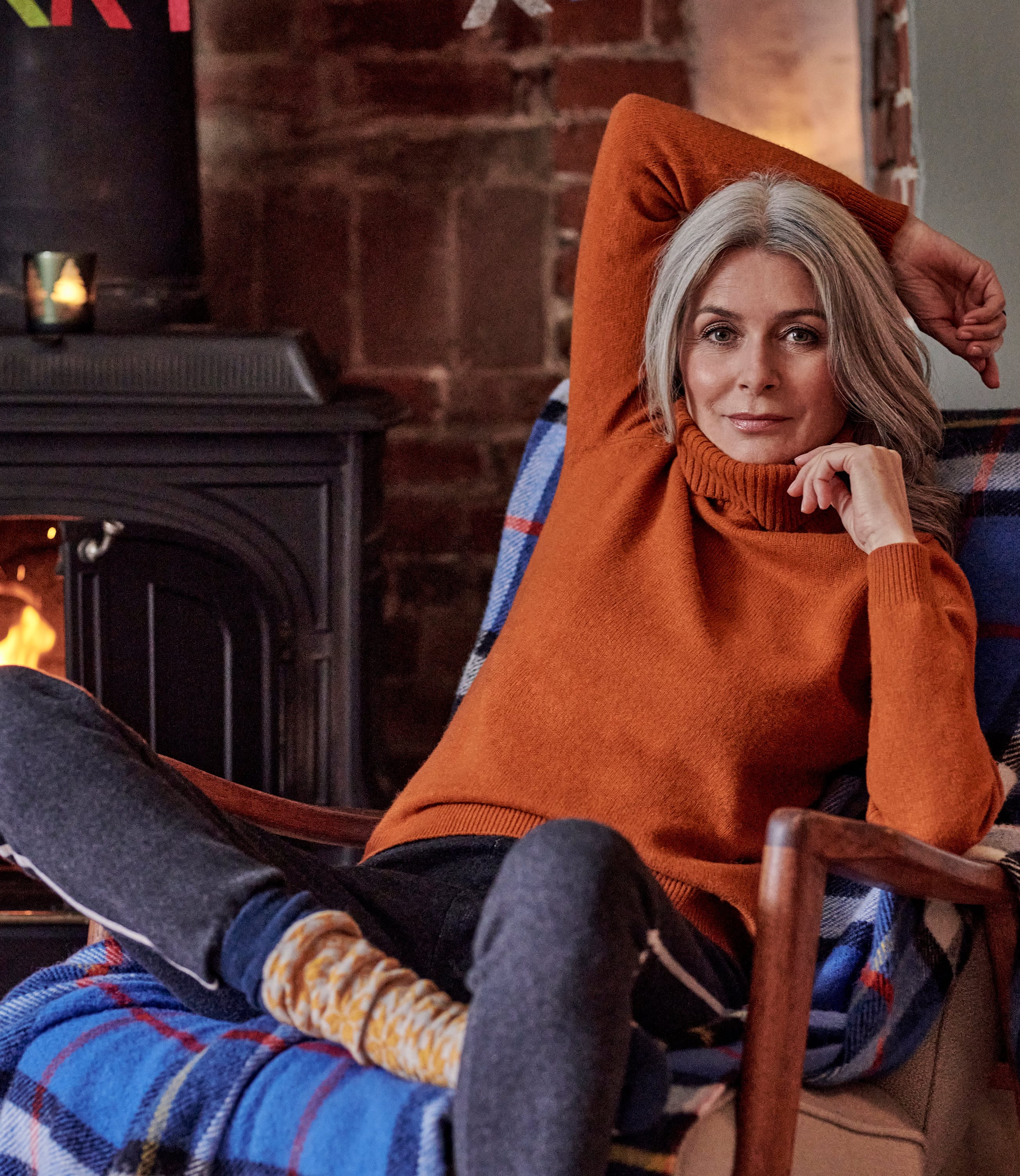 Fuchs Rollkragenpullover aus Lammwolle für Damen Woolover DE
