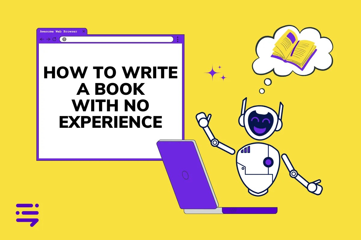 how to write a book with no experience