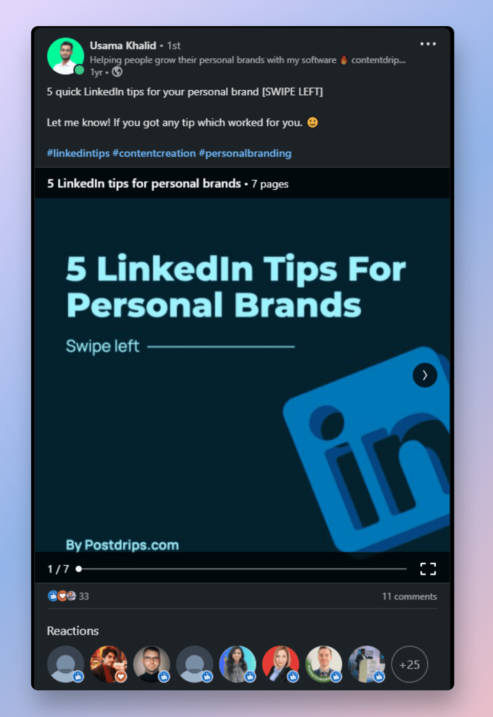 Maximizing engagement How carousel templates can help you achieve your LinkedIn goals
