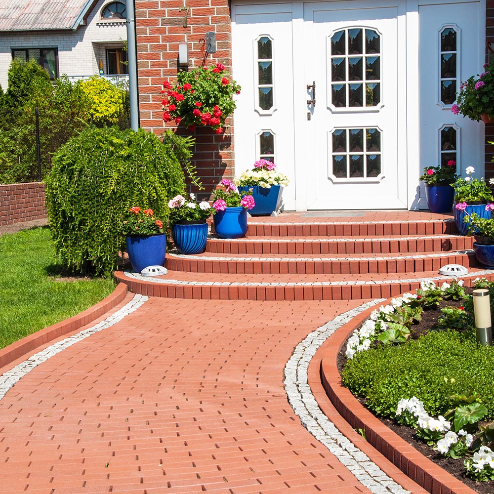 How To Build Steps With Pavers On A Slope