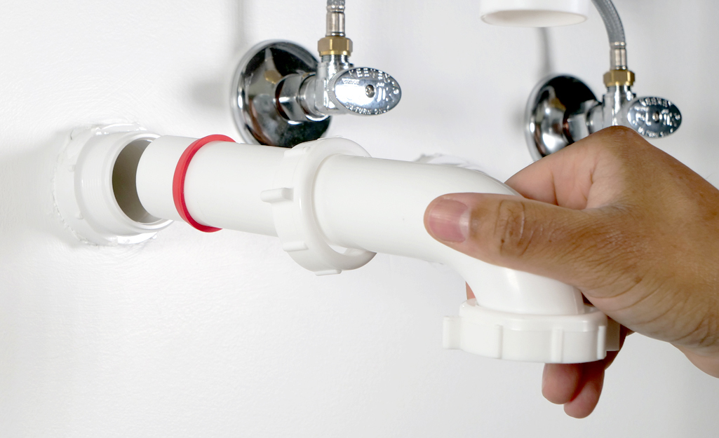 Installing Bathroom Sink Waste Pipe