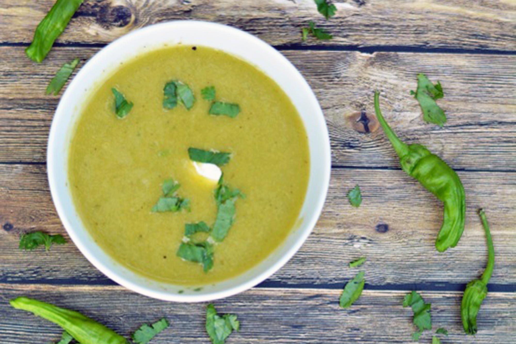 Farm Fresh To You Recipe Chilled Shishito Pepper Soup