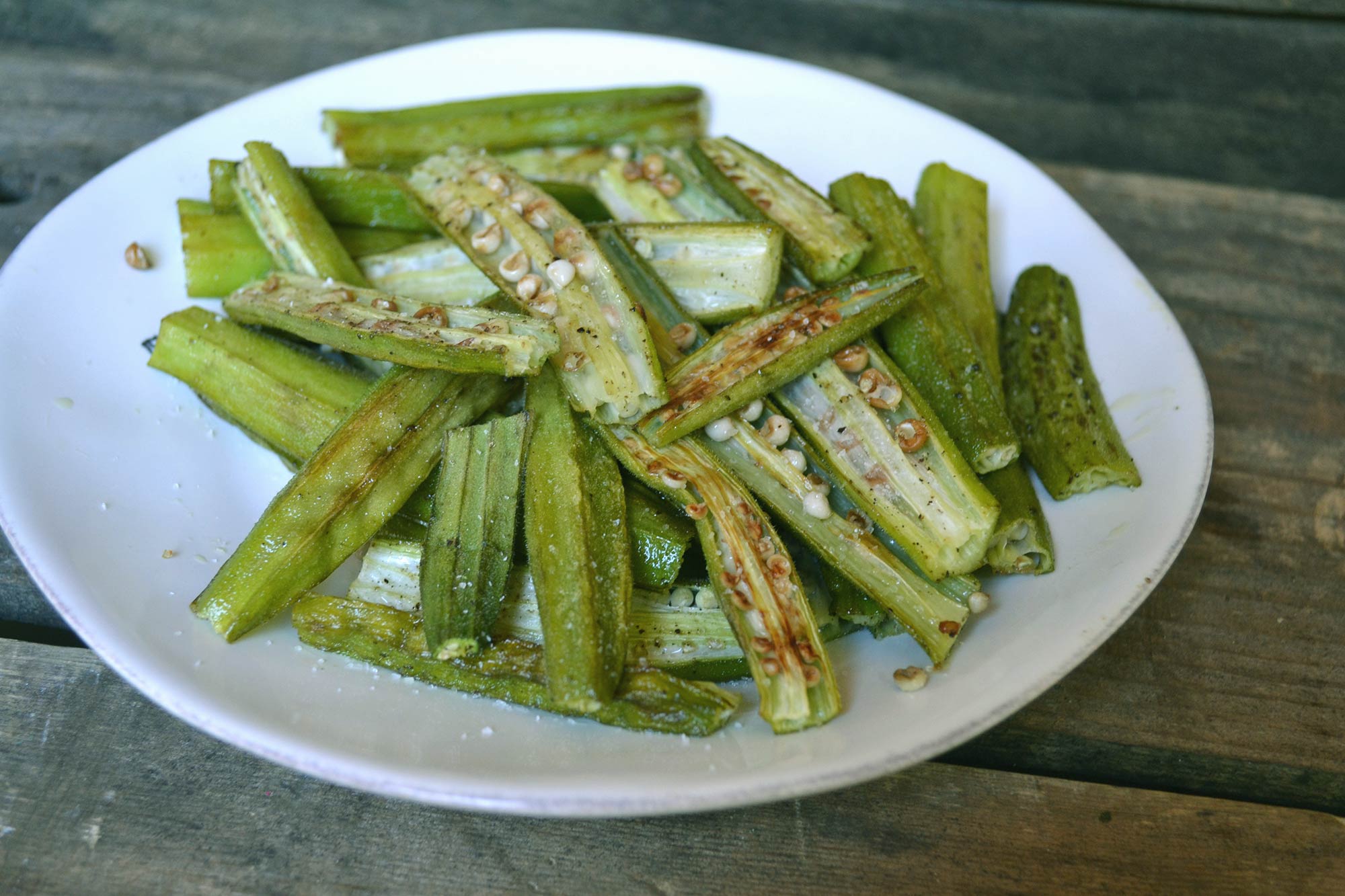 Farm Fresh To You Recipe Roasted Okra