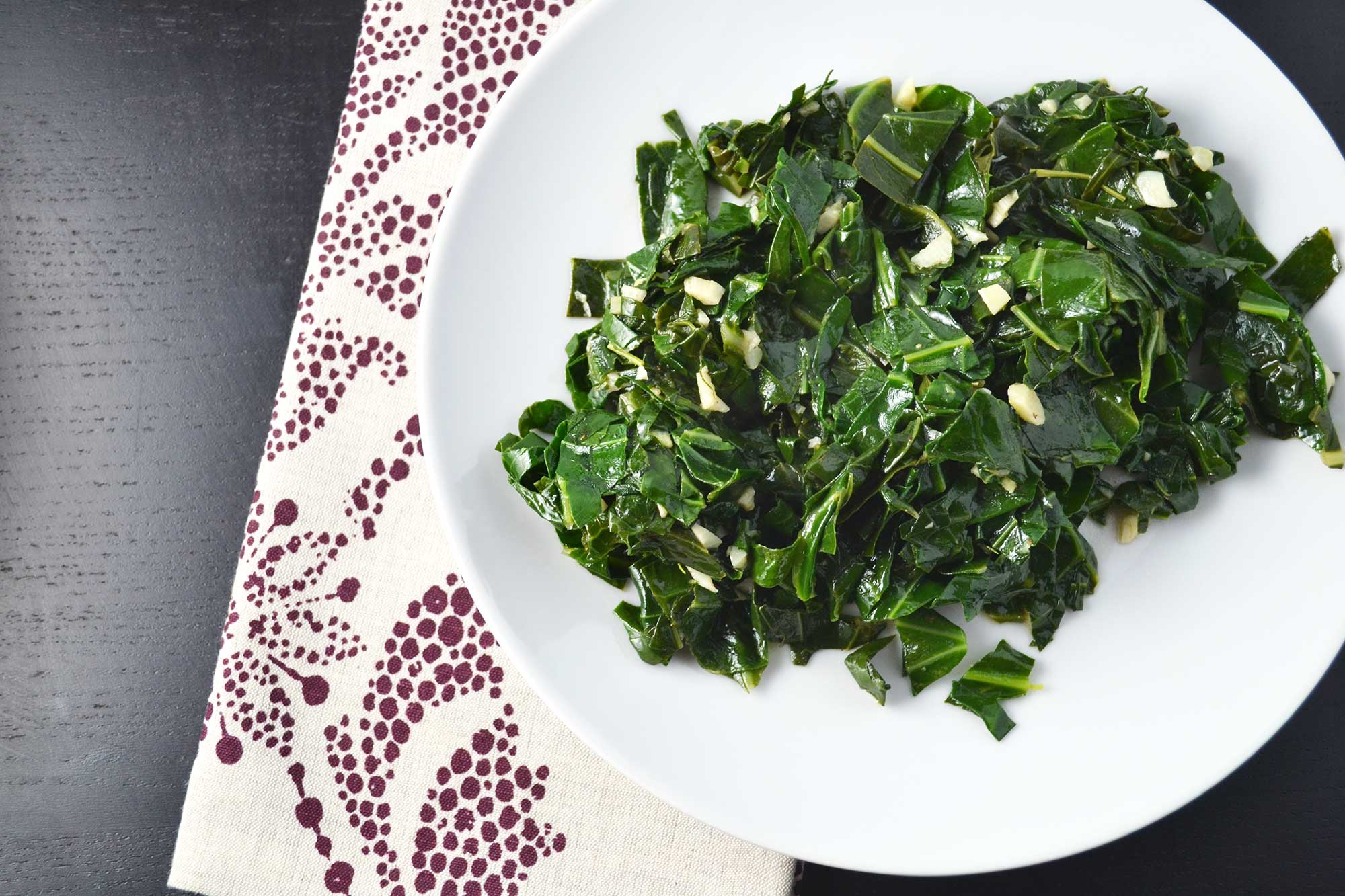 Farm Fresh To You Recipe Sauteed Collard Greens