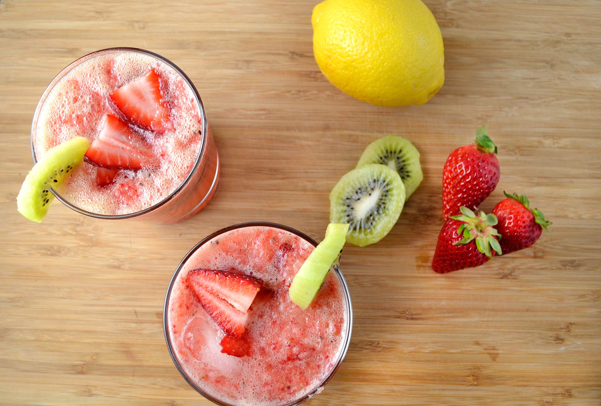 Farm Fresh To You Recipe Strawberry Kiwi Lemonade