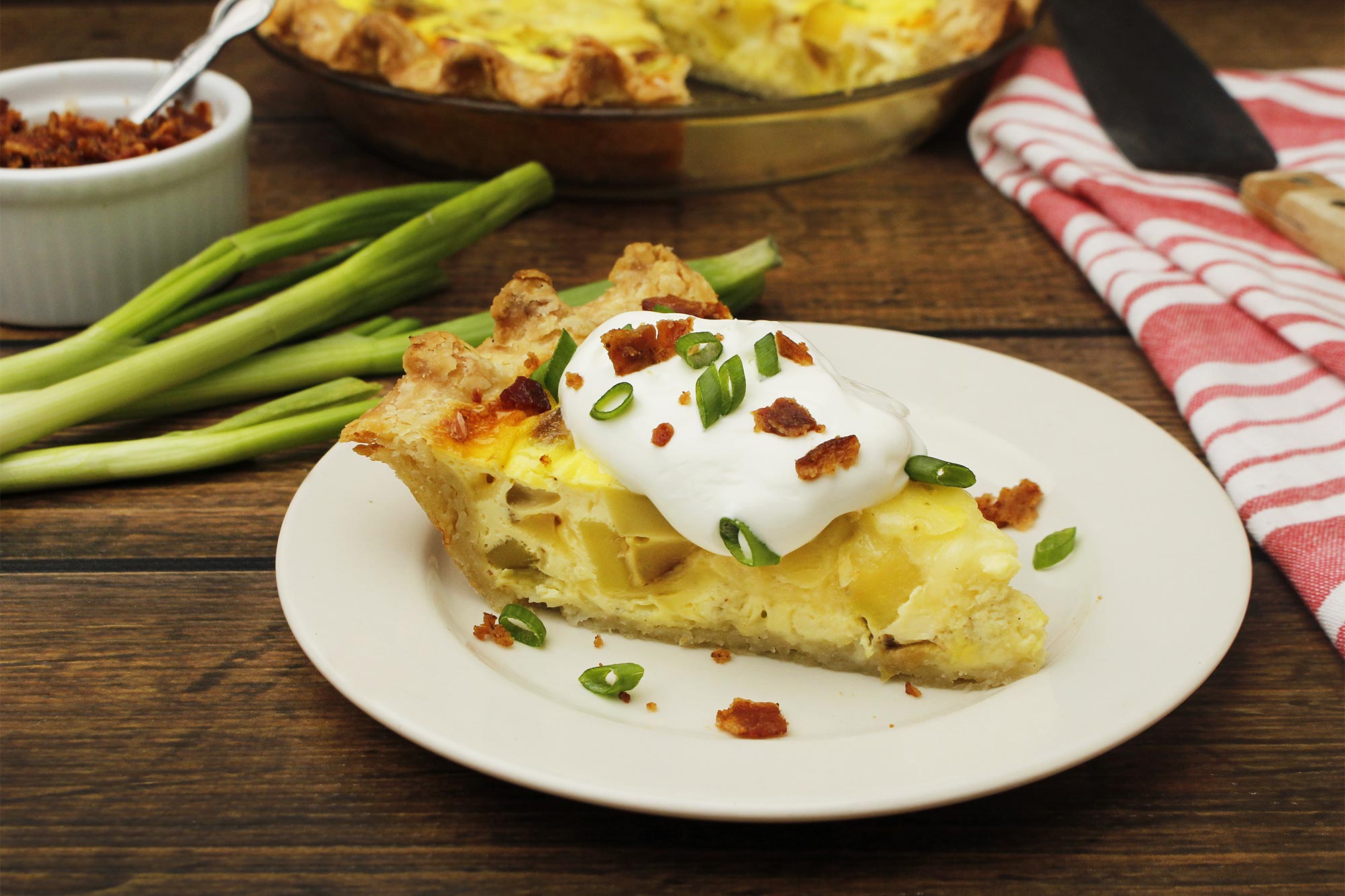 Farm Fresh To You Recipe Loaded Baked Potato Quiche