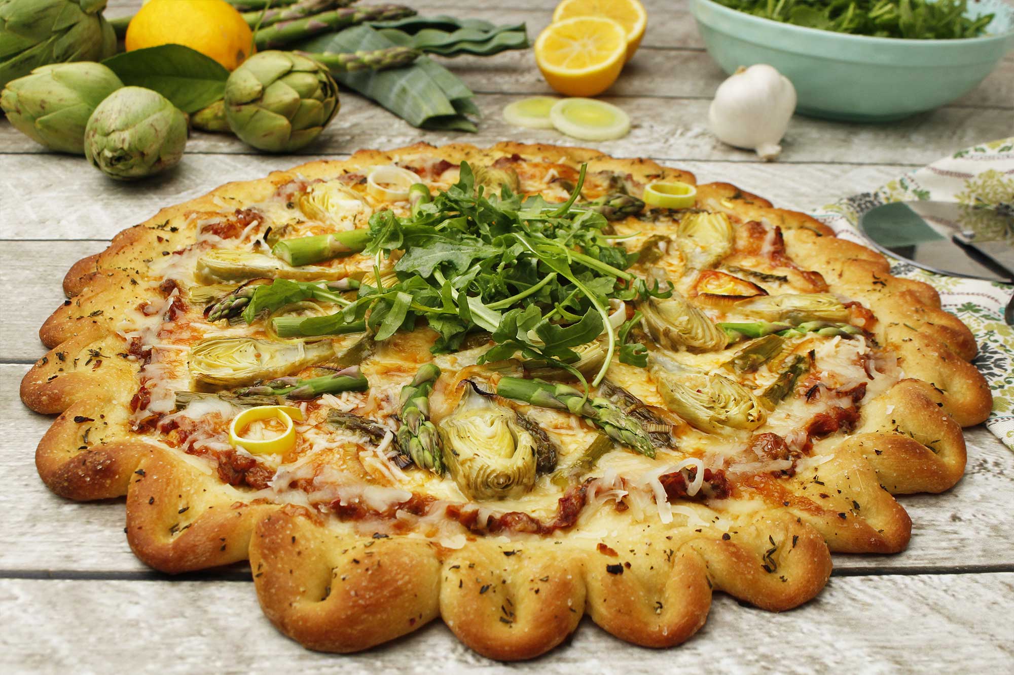 Farm Fresh To You Recipe Spring Greens Pizza