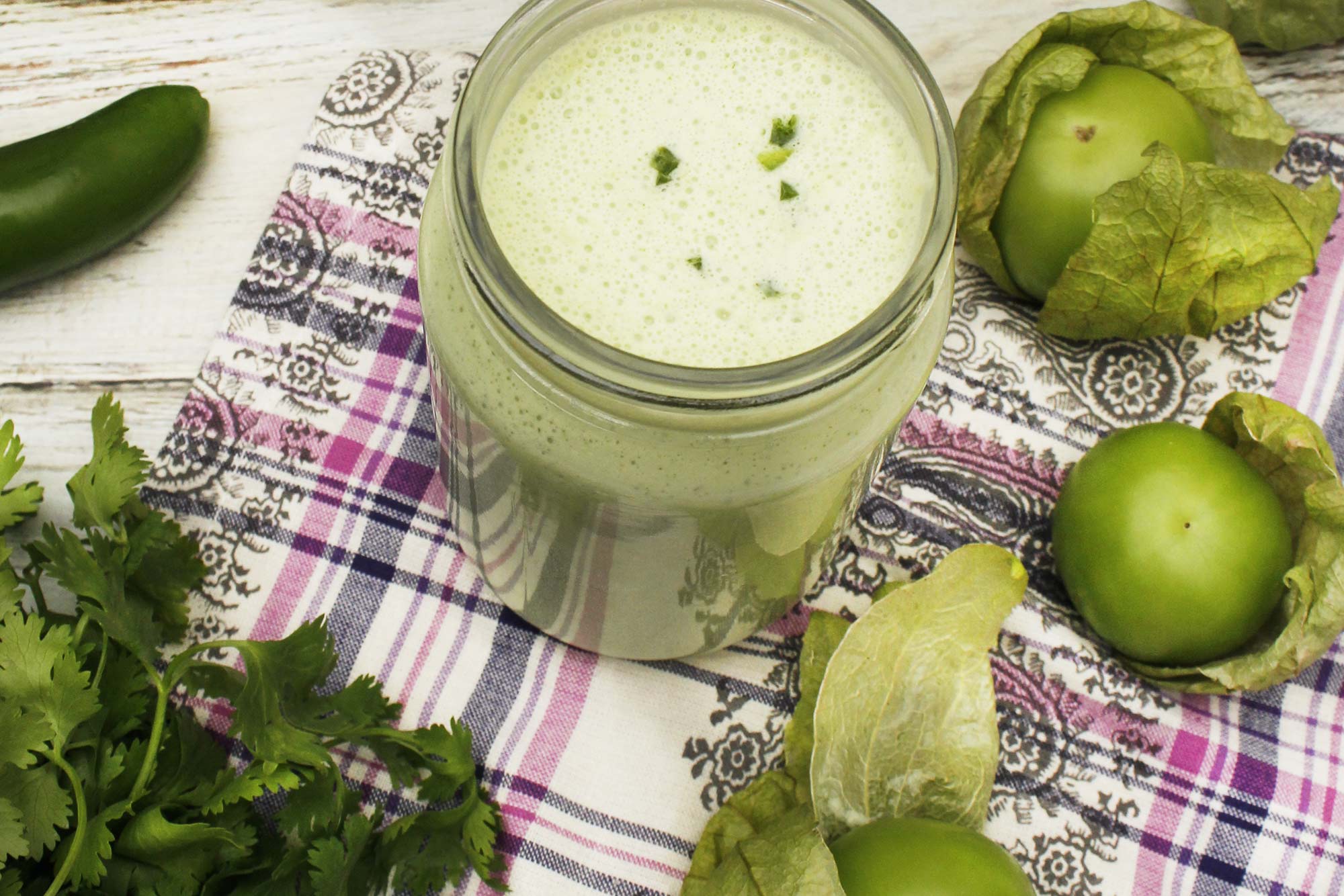 Farm Fresh To You Recipe Creamy Tomatillo Dressing