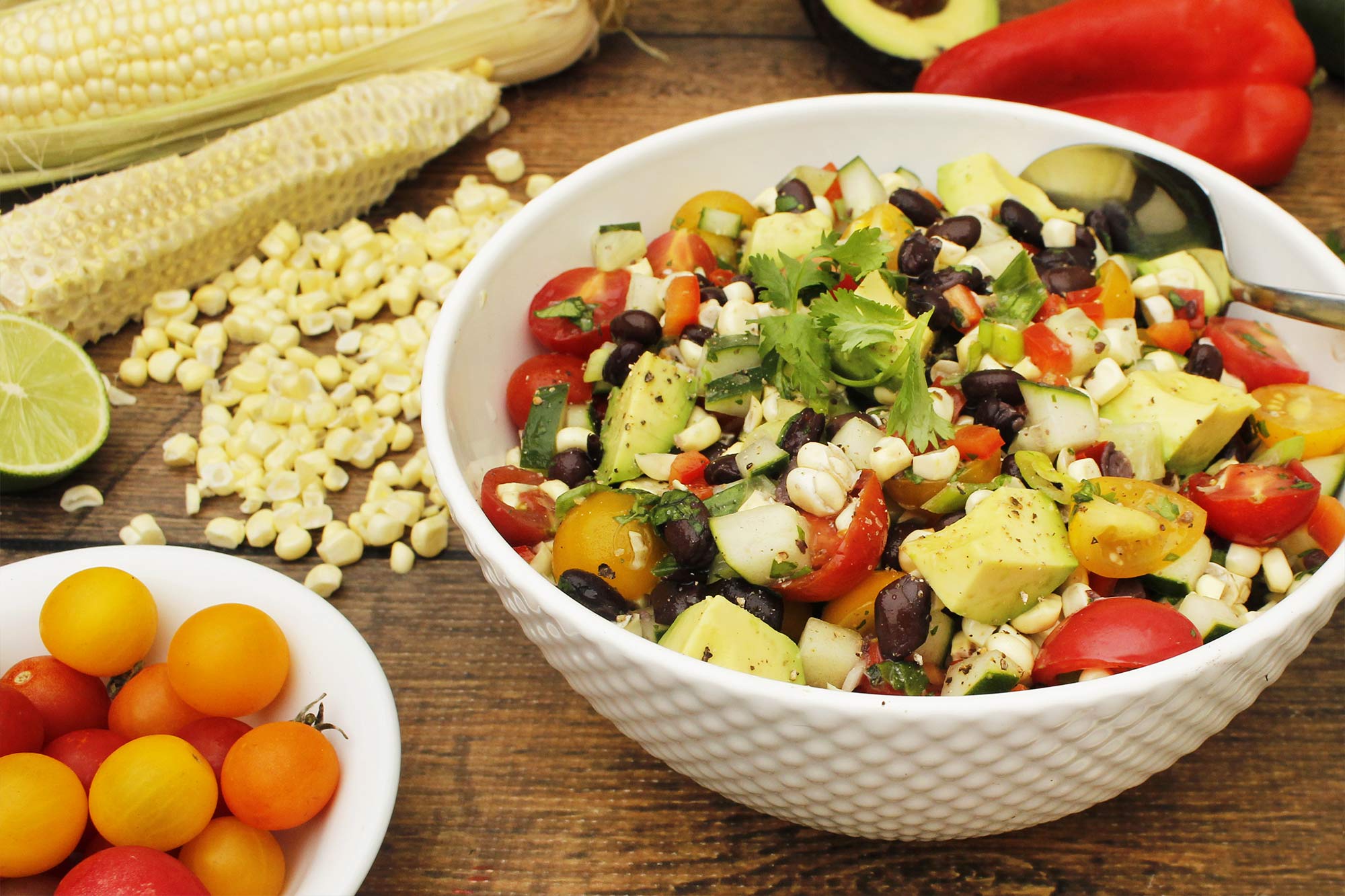 Farm Fresh To You Recipe Black Bean and Corn Southwest Salad