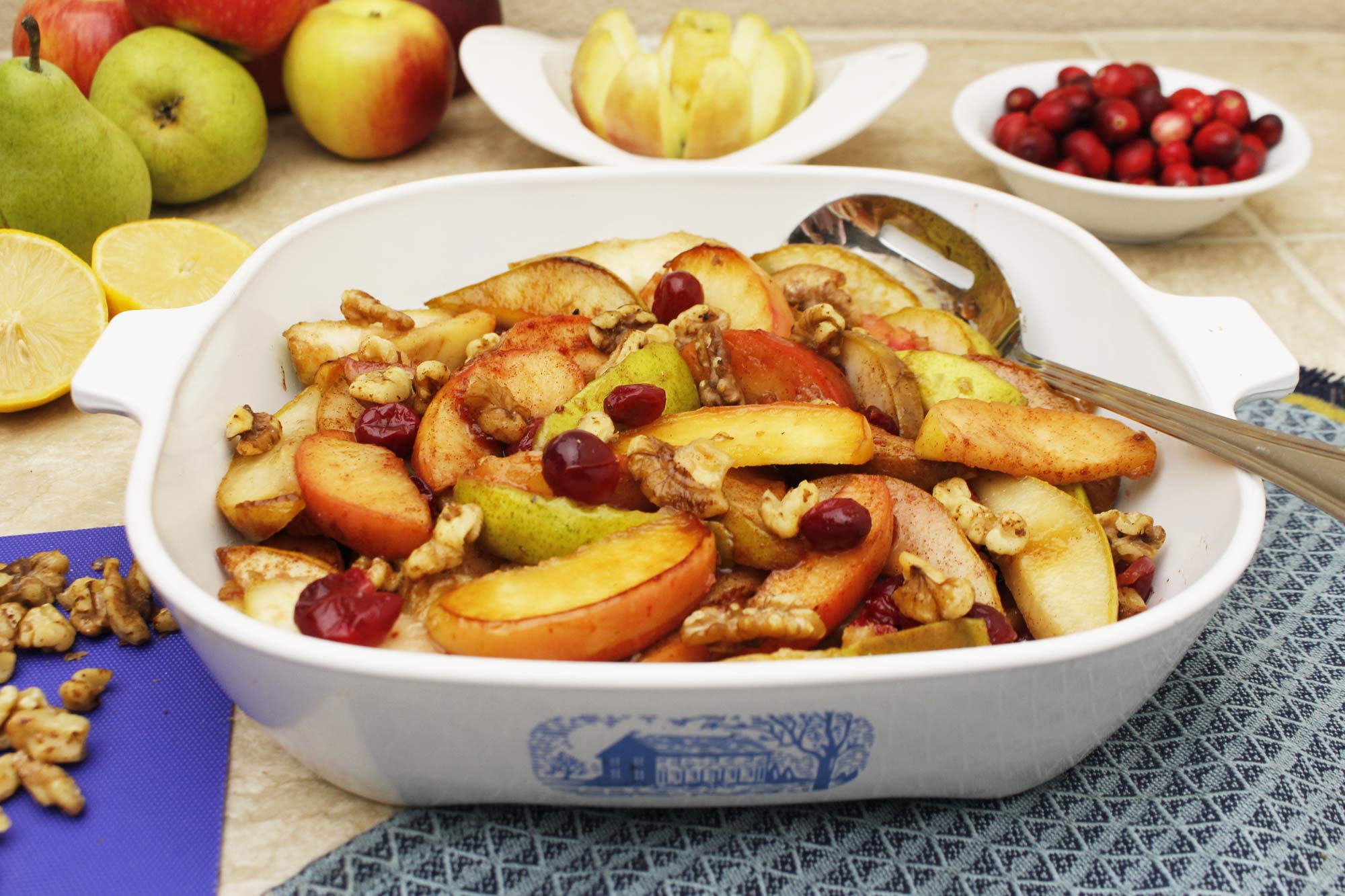 Farm Fresh To You Recipe Spiced Hot Fruit Bake