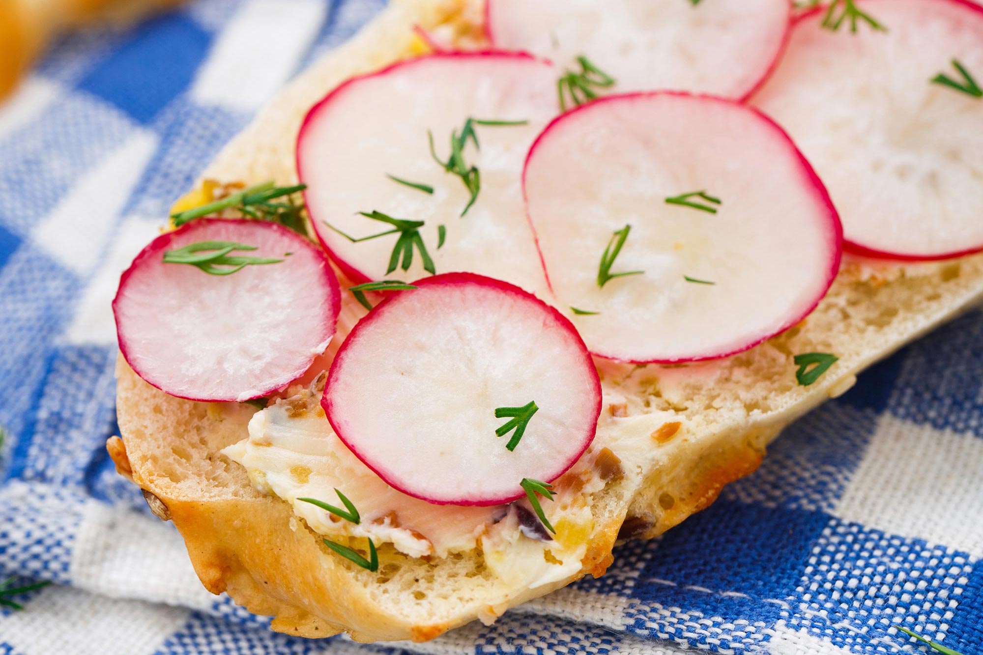Full Circle Recipe Tea Time Red Radish Sandwiches
